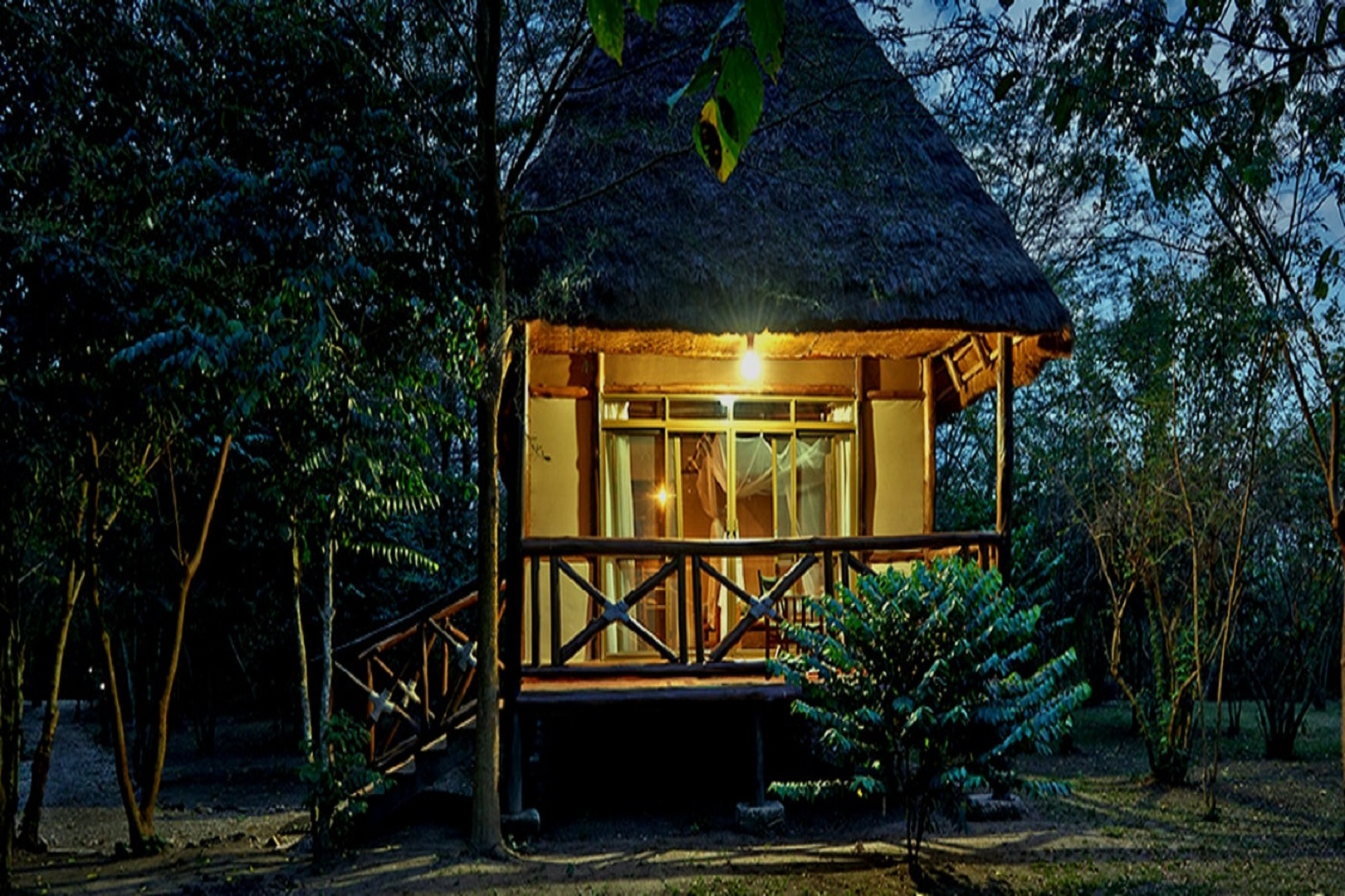 Ishasha Jungle Lodge, Queen Elizabeth National Park