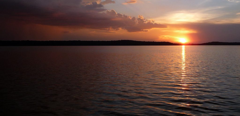 Sunset view at Lake Nyamusingire, Queen Elizabeth National Park. Credit: Mike Gadd - Flickr